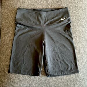 Black Nike biker shorts